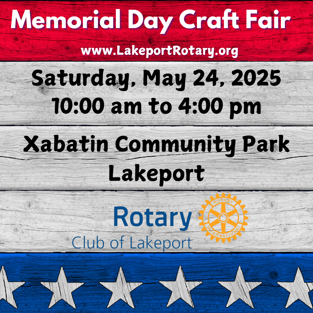Memorial Day Craft Fair